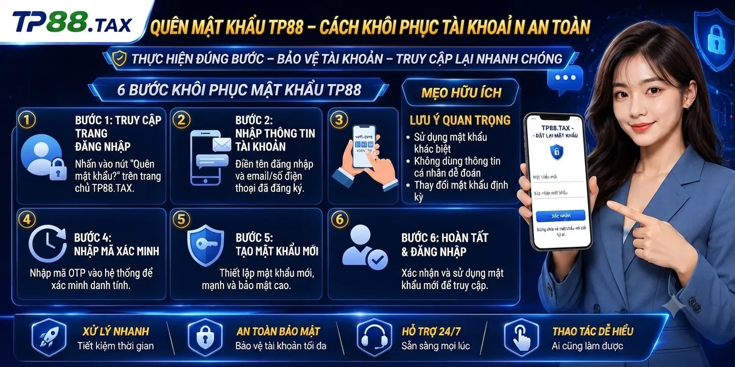 Quên Mật Khẩu TP88